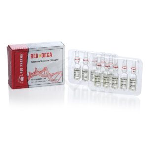 RED DECA 250 (Nandrolone Decanoate) - 10 fiale х 250 mg. - immagine 2