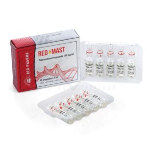 RED MAST 100 (Drostanolone Propionate) - 10 fiale x 100 mg. - immagine 3