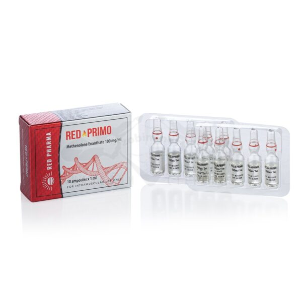 RED PRIMO 100 (Methenolone Enanthate) - 10 fiale х 100 mg.
