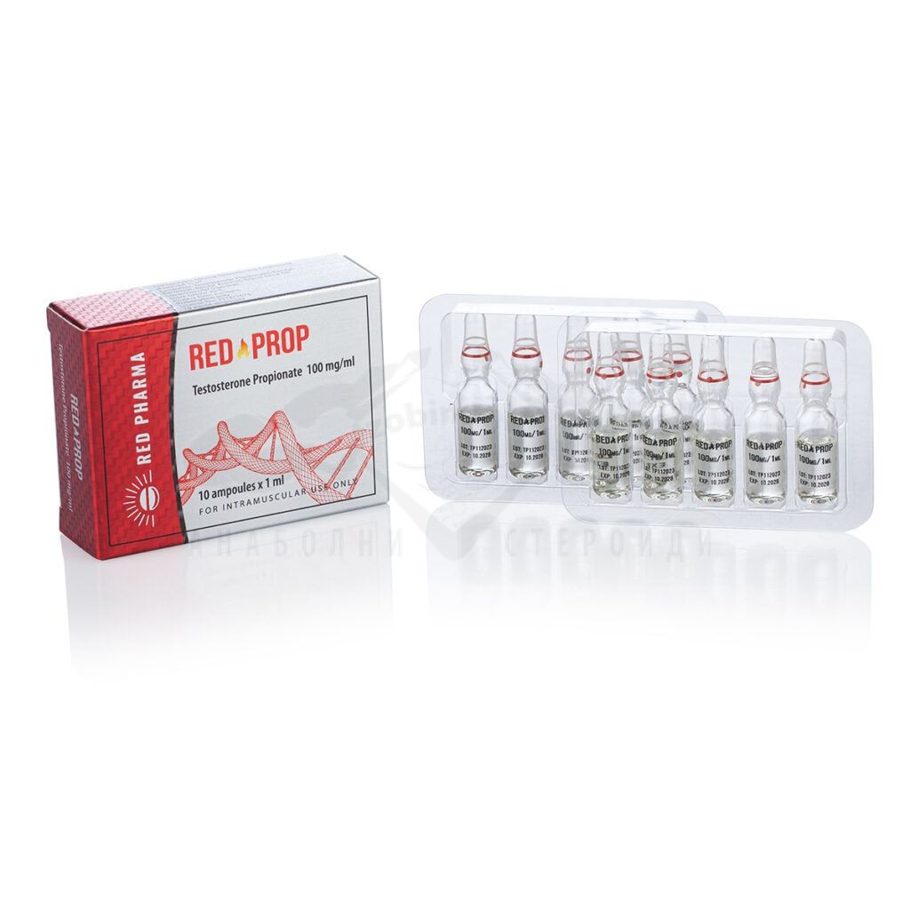 RED PROP 100 (Testosterone Propionate) - 10 fiale x 100 mg. - immagine 2