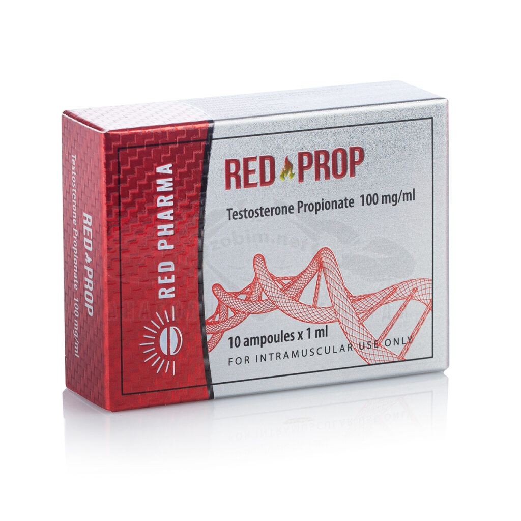 RED PROP 100 (Testosterone Propionate) - 10 fiale x 100 mg. - immagine 1