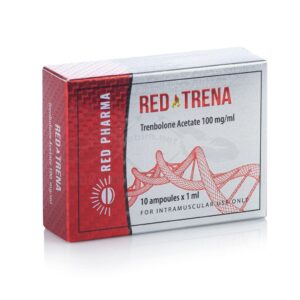 RED TRENA 100 (Trenbolone Acetate) - 10 fiale x 100 mg.