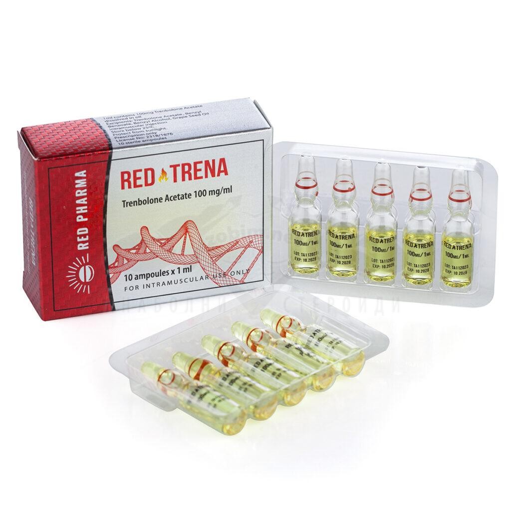 RED TRENA 100 (Trenbolone Acetate) - 10 fiale x 100 mg. - immagine 3