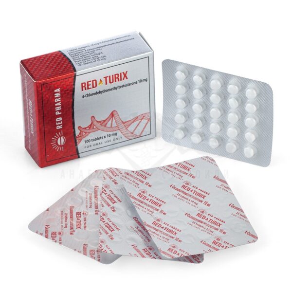 RED TURIX (4-Chlorodehydromethyltestosterone) – 100 compresse х 10 mg.