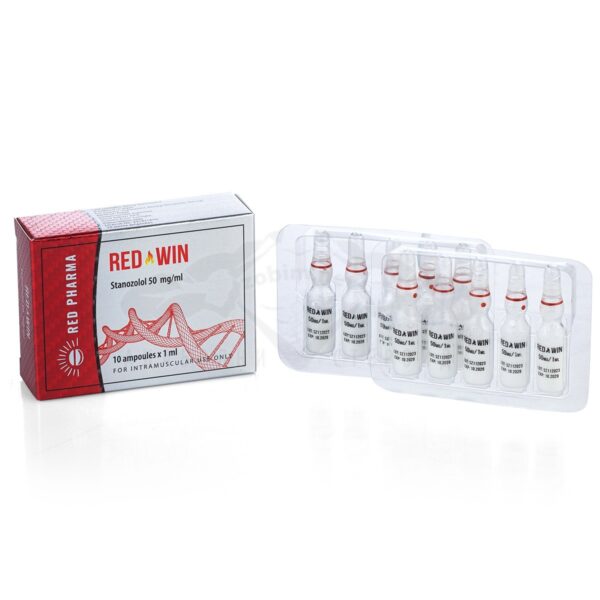 RED WIN 50 (Stanozolol) – 10 fiale х 50 mg.