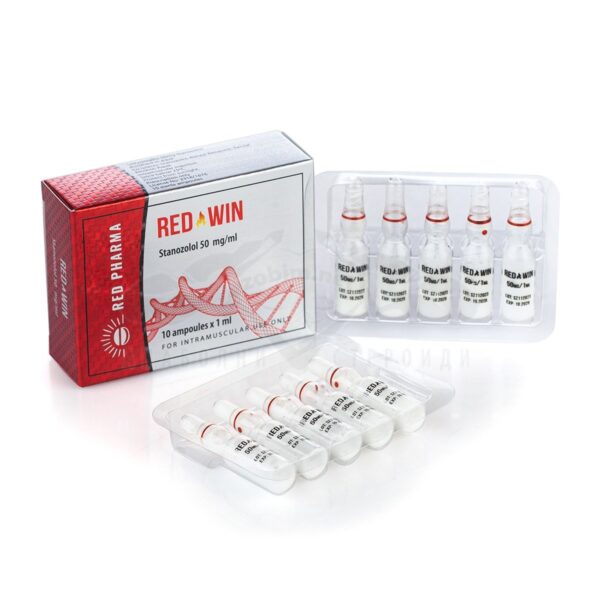 RED WIN 50 (Stanozolol) – 10 fiale х 50 mg.