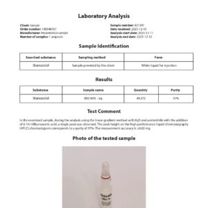 RED WIN 50 (Stanozolol) – 10 fiale х 50 mg. - immagine 4