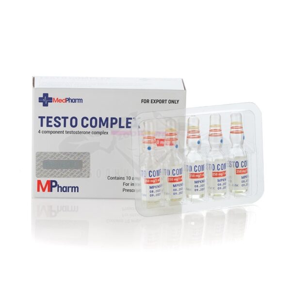 Testo Complex – 10 fiale x 250 mg.