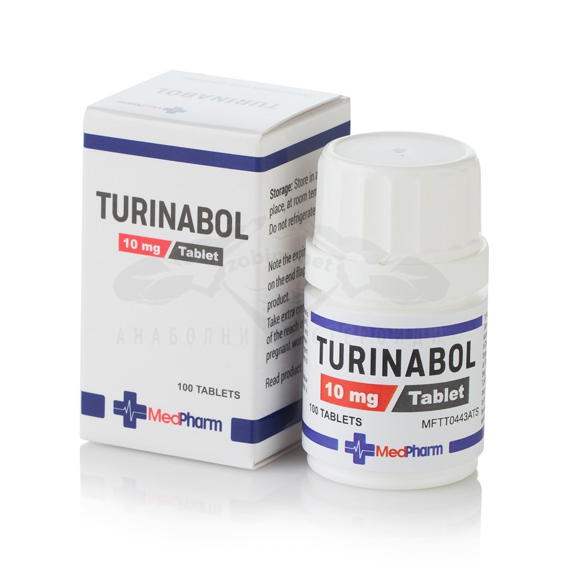 Turinabol – 100 compresse x 10 mg. - immagine 1