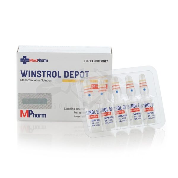 Winstrol Depot – 10 fiale x 50 mg.
