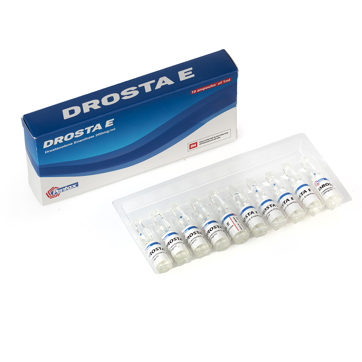 Drosta E (Drostanolone Enanthate) - 10 fiole х 200 mg. - immagine 4