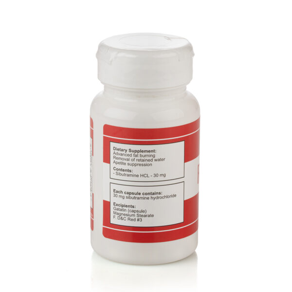 RED Sibu (Sibutramine HCL) - 30 mg.