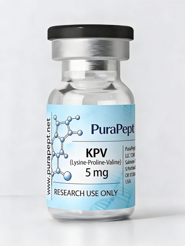 KPV (Lysine-Proline-Valine) 5 mg - Peptide antinfiammatorio per l'immunità e la salute intestinale