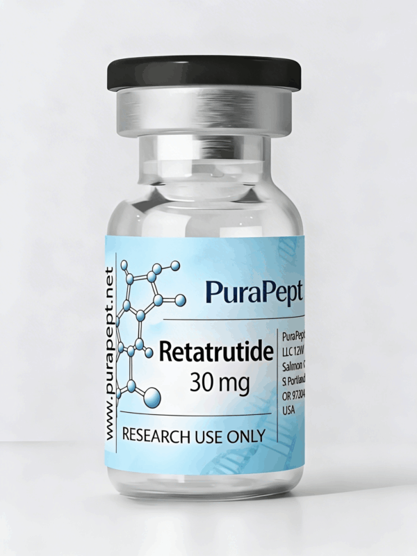 Retatrutide 5 mg/10 mg/15 mg/20 mg/30 mg - Triplo agonista (GLP‑1/GIP/GCGR)