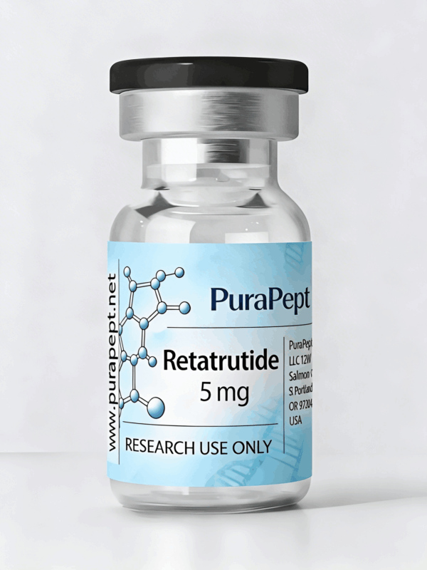 Retatrutide 5 mg/10 mg/15 mg/20 mg/30 mg - Triplo agonista (GLP‑1/GIP/GCGR)