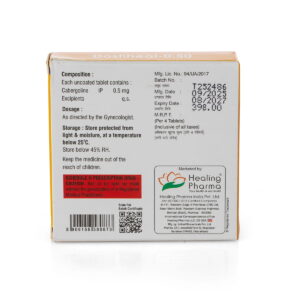 Dostiheal-0.5 (Cabergoline) - 4 compresse х 0,5 mg. - immagine 2