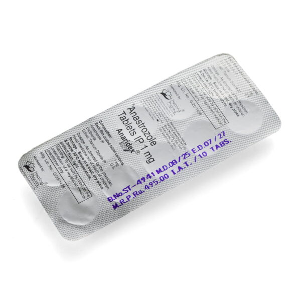 Anaridex (Anastrozole) - 10 compresse х 1 mg.