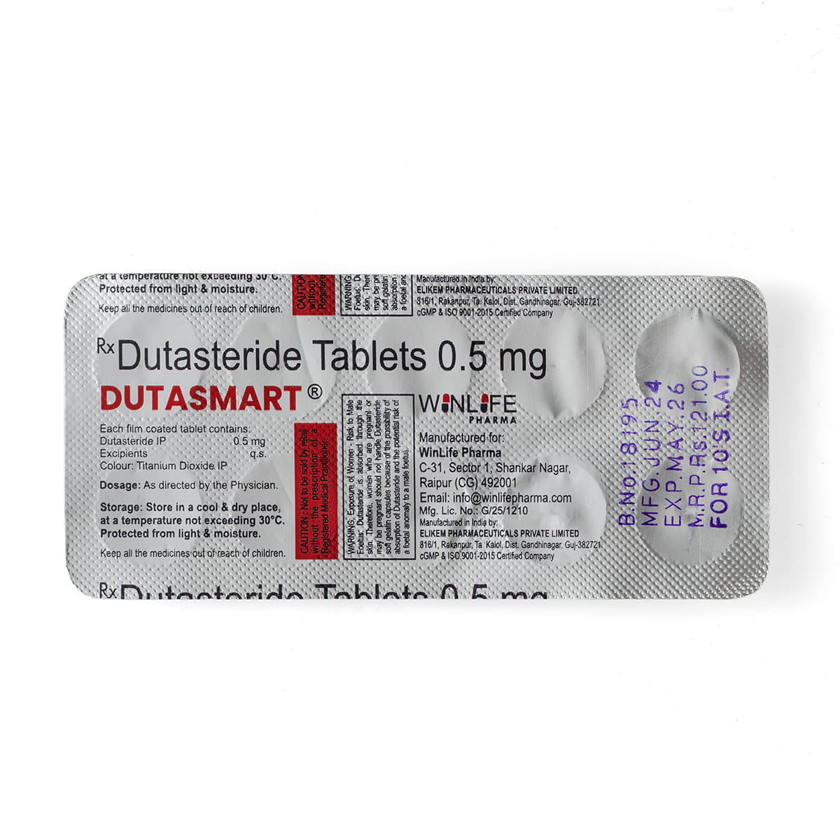 Dutasmart compresse
