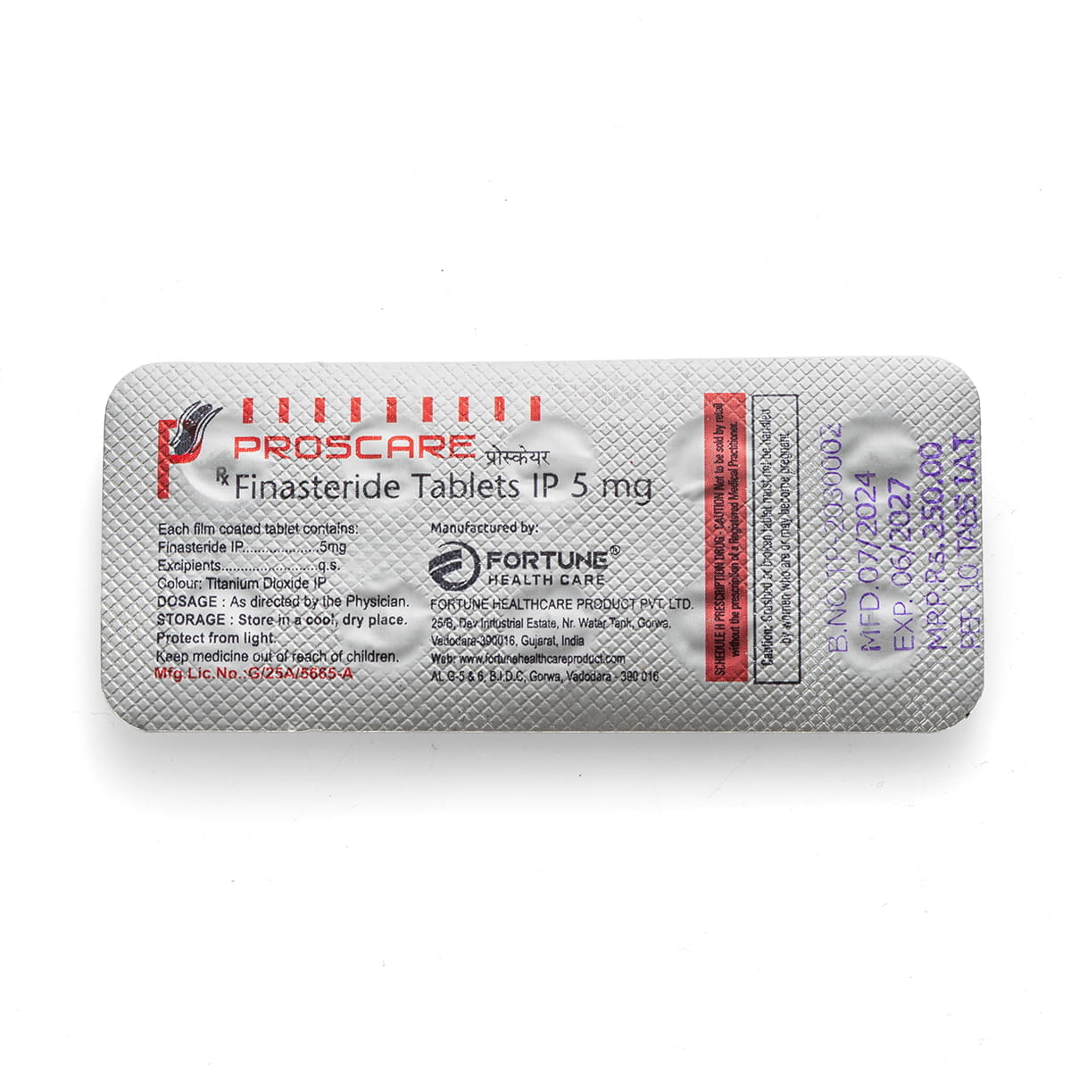 Proscare compresse
