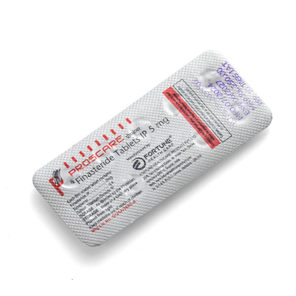 Proscare (Finasteride) - 10 compresse х 5 mg.
