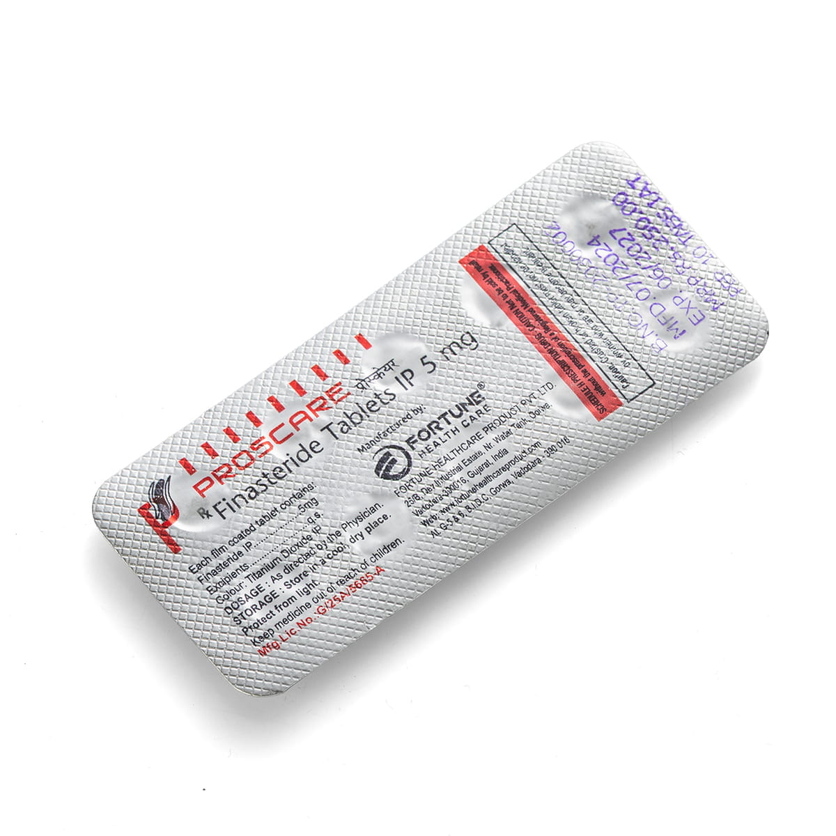 Proscare (Finasteride) - 10 compresse х 5 mg. - immagine 3