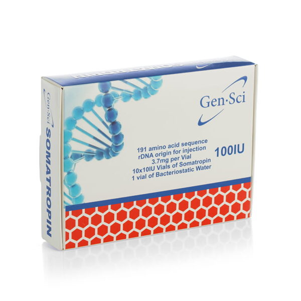 HGH Somatropin - 10 fiale х 10 mg.