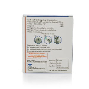 CareForce ODS 100 – Sildenafil Oral Strips  - 10 x 100 mg. - immagine 3