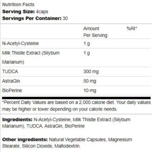 Liver | with TUDCA & Milk Thistle - 120 caps. - immagine 2